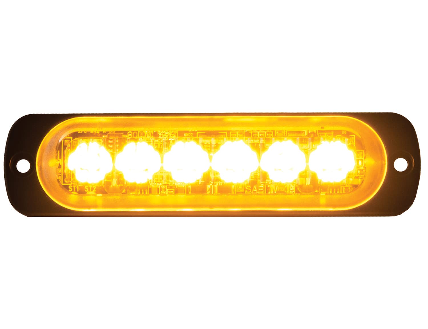 Amazon.com: Buyers Products 8891900 LED Strobe Light, Amber, 6